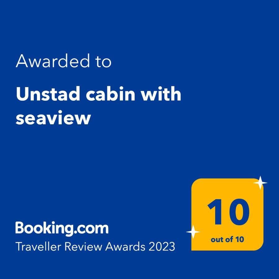 Unnstad Unstad Cabin With Seaview מראה חיצוני תמונה